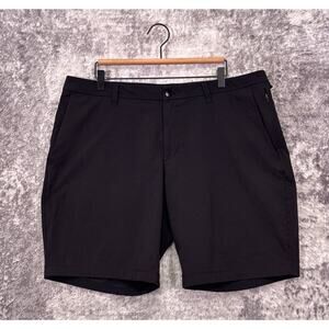 Lululemon Shorts 38 Mens Black Commission Ripstop Fabric